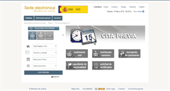 Desktop Screenshot of citapreviaregistrocivil.es